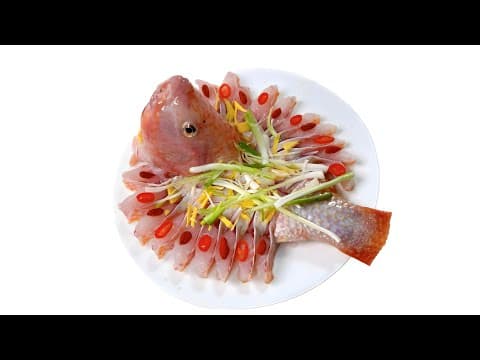 Steamed Red Tilapia with Sarsi