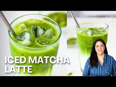 Iced Matcha Latte