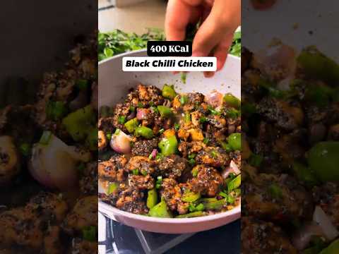 Black Chilli Chicken