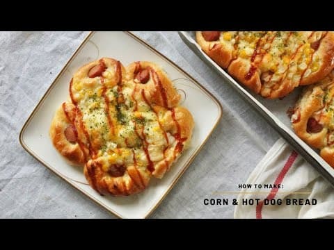 Corn & Hot Dog Bread