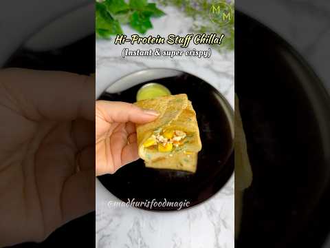 Paneer Stuffed Chilla
