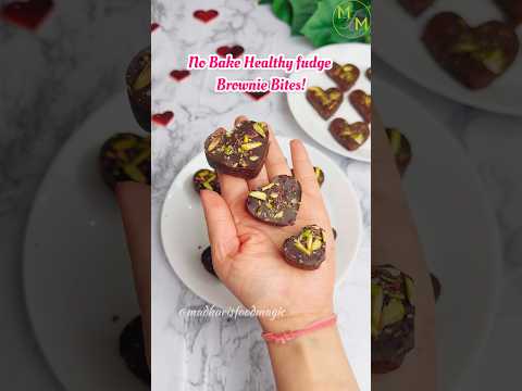 Healthy Fudge Brownie Bites
