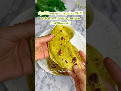 High Protein Veggie Roti