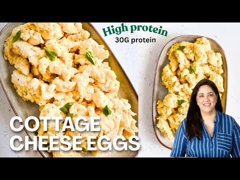 Cottage Cheese Scrambled Eggs