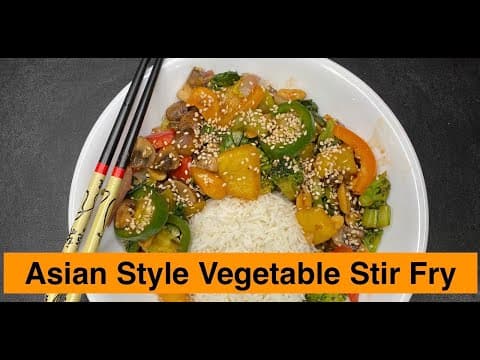 Asian-style Vegetable Stir-Fry