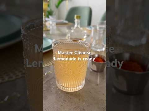 Master Cleanse Lemonade