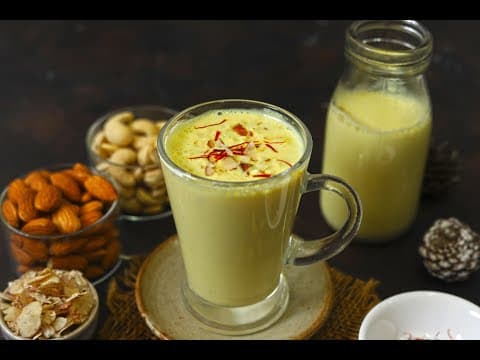Saffron Almond Milk