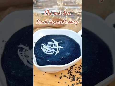 Black Sesame Pudding