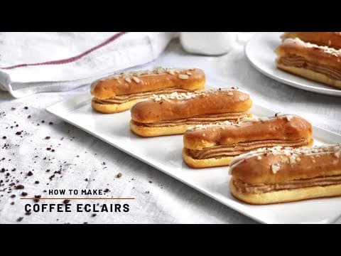 Coffee Eclairs