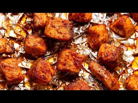 Baked Cajun Salmon Bites