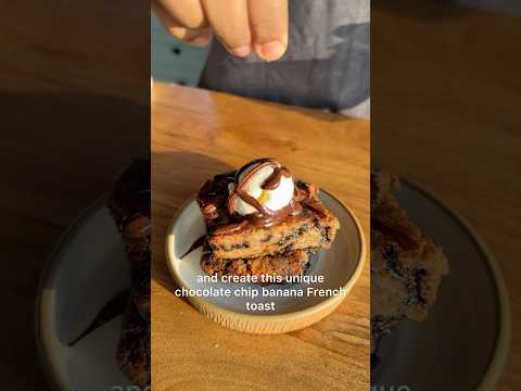 Chocolate Chip Banana Bread French Toast