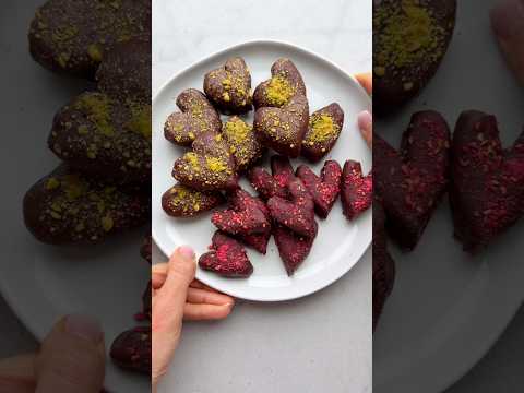 Heart-Shaped Chocolate Dates