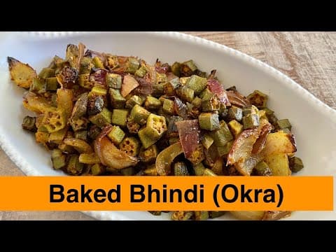 Baked Bhindi