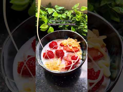 Strawberries & Cream Oatmeal
