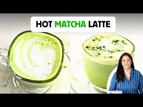 Hot Matcha Latte