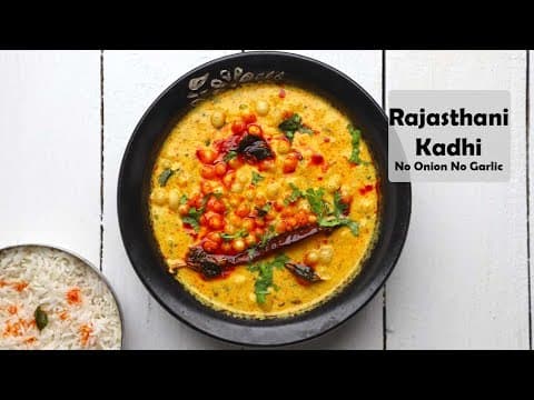 Rajasthani Boondi Kadhi