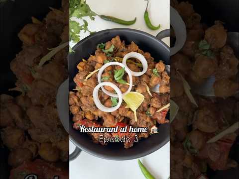 Restaurant Style Chickpea Curry