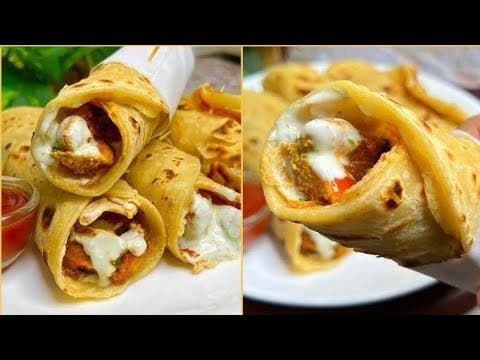 Kolkata Style Egg Roll