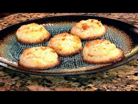 Eggless Coconut Cookies
