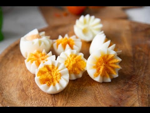 Flower Shaped Eggs