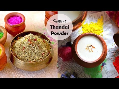 Instant Thandai Powder