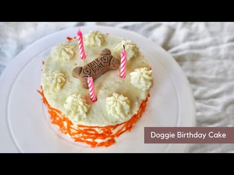 Doggie Birthday Cake