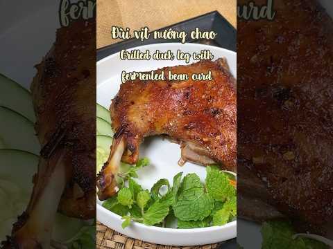Grilled Duck Leg with Fermented Bean Curd