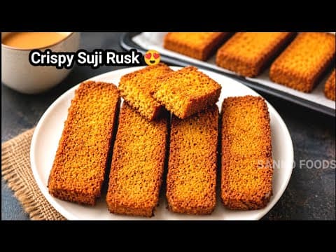 Perfect Tea Time Sooji Rusk