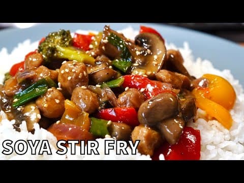 Stir-fried Soya Chunks