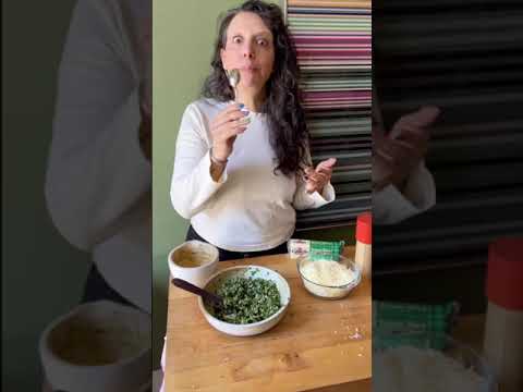 Spring Vegetable Lasagna with Cheddar and Pea Tip Pesto