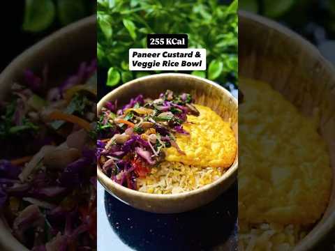Protein Custard & Veggie Rice Bowl