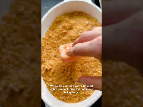 Baked Crunchy Hot Honey Chicken