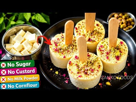 No Sugar Dry Fruits Kulfi Ice Cream