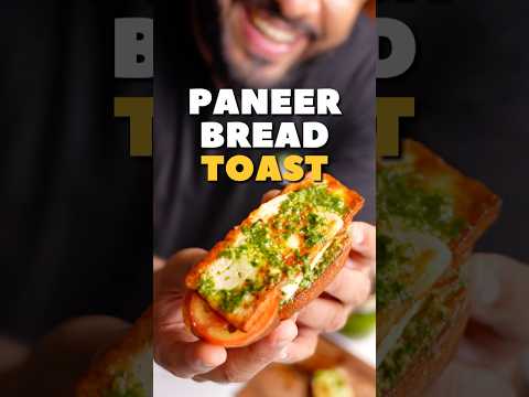 Pesto Paneer Bread Toast
