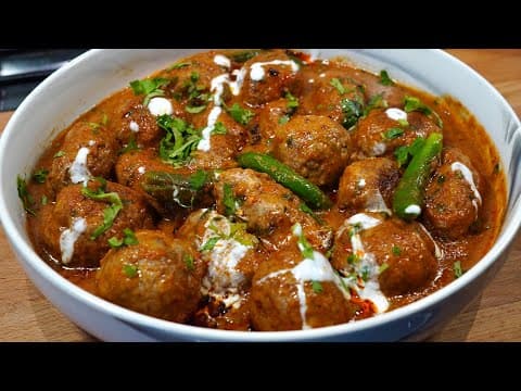 Shahi Chicken Kofta Curry