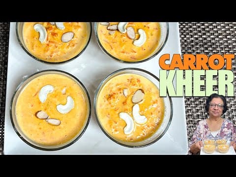Creamy Carrot Kheer