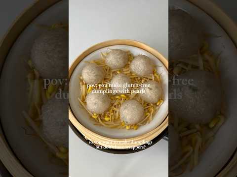 Gluten-Free Tapioca Dumplings