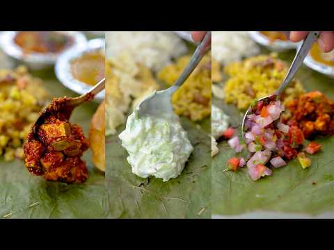 Wedding Style Thali Side Dishes