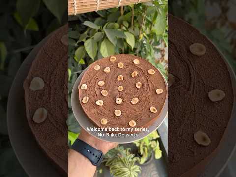 Two-Ingredient Chocolate Mousse Cake
