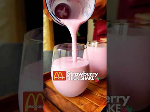 Thick Strawberry Shake