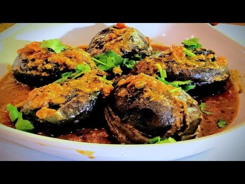 Stuffed Baby Eggplant