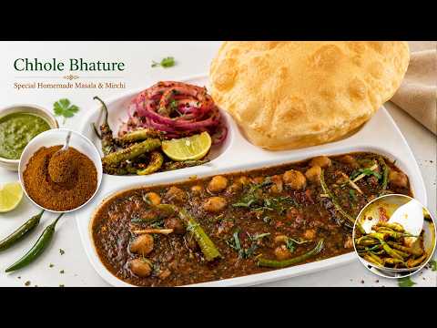 Chole Bhature Thali