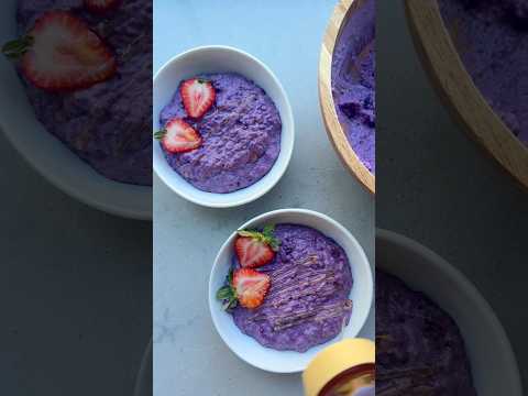 Blueberry Yogurt Chia Pudding