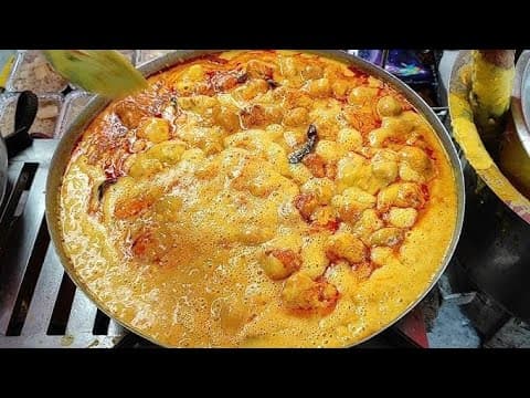 Kadhi Chawal with Mirchi Pakode