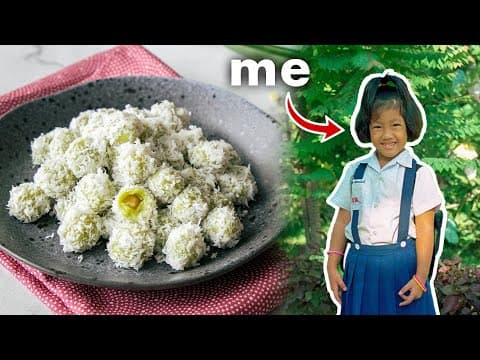 Kanom Ko (Sugar Dumplings)