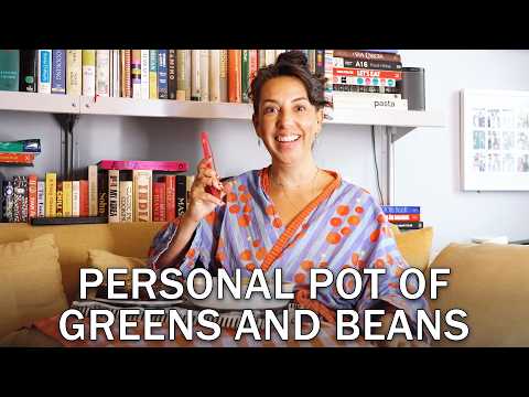 Personal Pot of Beans and Greens