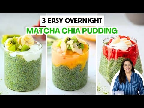Matcha Chia Pudding