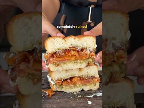Tomato Onion Focaccia Sandwich