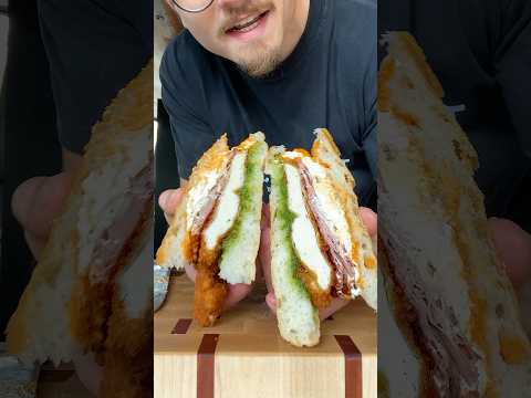 Fried Chicken Mortadella Sandwich