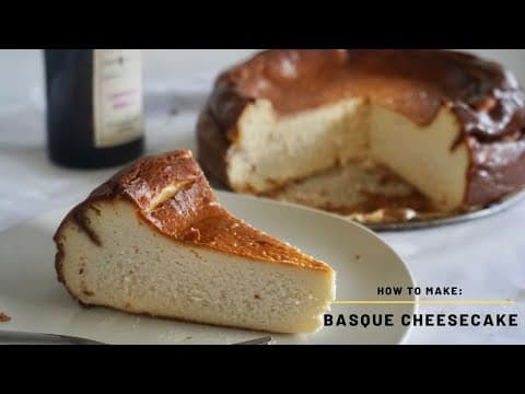 Earl Grey Basque Cheesecake